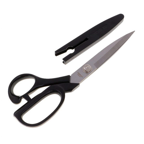 With Cover High Carbon Professional Stainless Steel Sewing Scissors Steel Tailor Scissors Dressmaking Fabric Shears Craft Fabric ► Photo 1/6