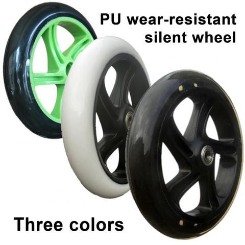 1pc Aluminum Alloy 180mm Pro Stunt Scooter Wheels with Bearing Kick Scooters Scooter Parts Wheels Replacements Accessories ► Photo 1/1