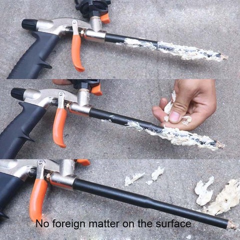 Metal Polyurethane Foam Sealant Special Gun PU Foam Gun Grade Expanding Spray Application Applicator Length 32cm ► Photo 1/6