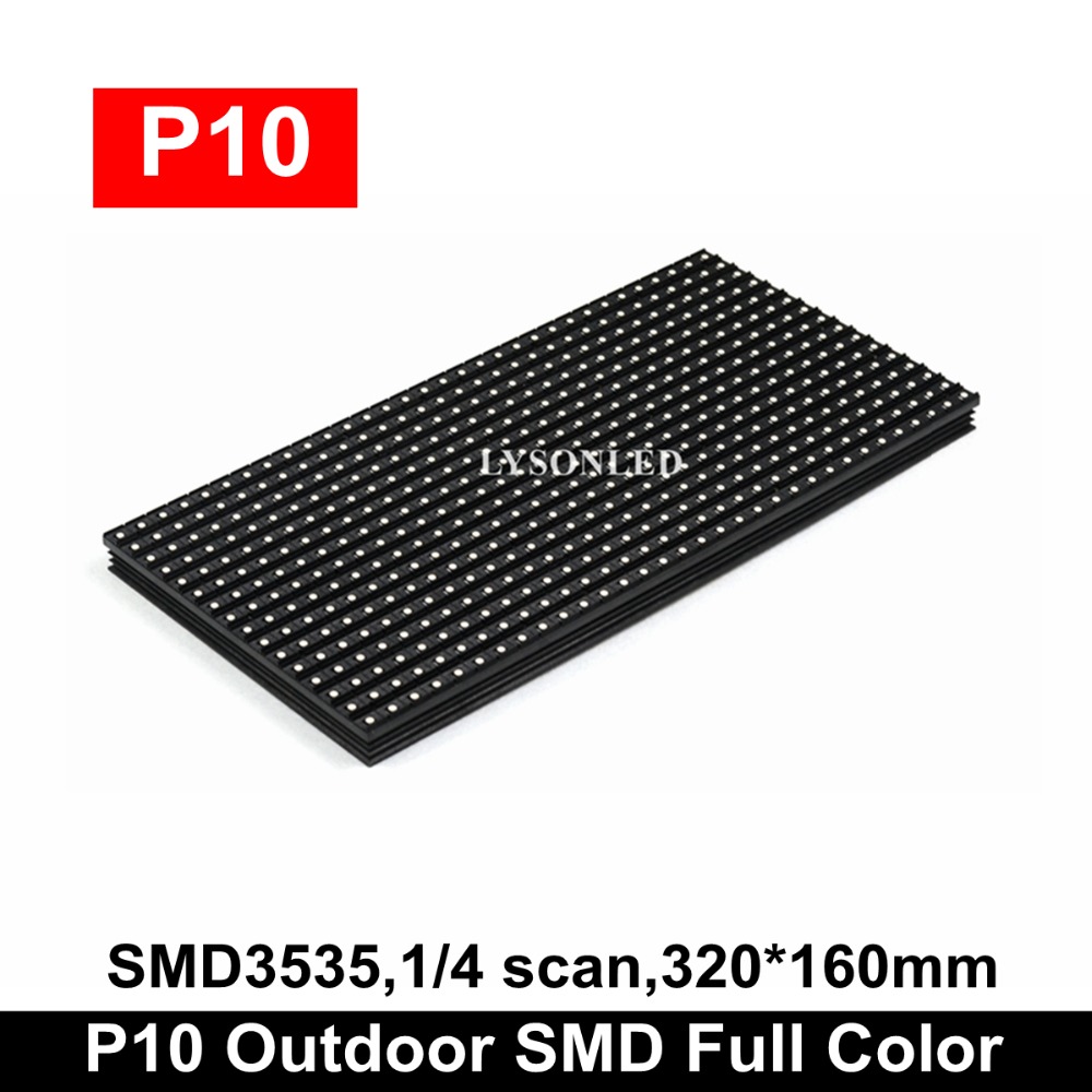 Outdoor SMD P10 Full Color Led Module RGB LED Panel Shopping Mall  Advertising Products - Price history & Review, AliExpress Seller -  LYSONLED Store