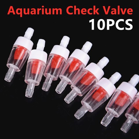 2/5/10PCS New Useful Durable Plastic One Way Check Valve For Aquarium Air Pumps One Way Non-Return Aquarium Check Valve ► Photo 1/6