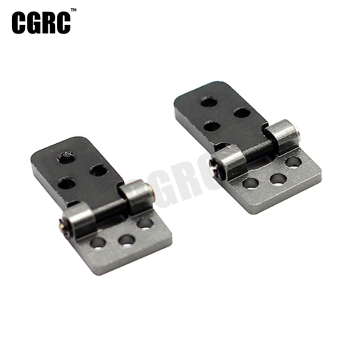 2pcs CNC Metal Simulation Model Hood Hinge For 1/10 RC Crawler Car Traxxas TRX4 Defender TRX6 G63 D90 D110 Axial Scx10 90046 ► Photo 1/2