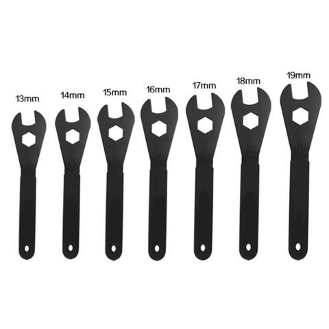 Bicycle Repair Wrench 15/16/17/18/19mm Steel Bike Pedal Headset Hub Repair Wrench Spanner Cycling Cone Spanner Repair Tool ► Photo 1/6