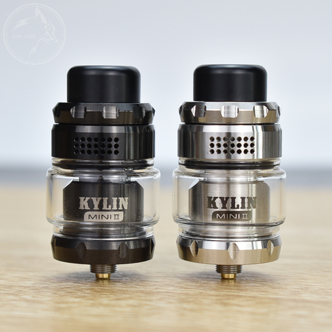 Kylin Mini V2 RTA Atomizer 316ss Single Coil 3ml/5ml capacity 24.4mm Rebuildable 510 Thread E-Cigarette Tank vs Zeus rta X Mesh ► Photo 1/1