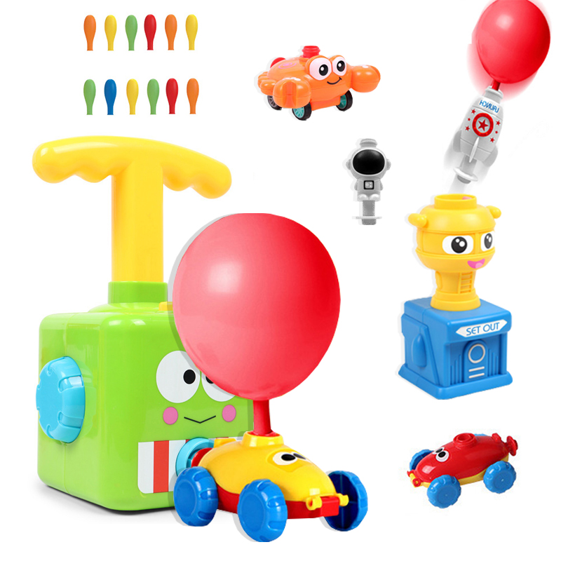Inertia Balloon Launcher & Powered Car Toy Set Toys Gift For Kids Experiment  UK 