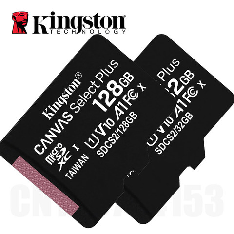 Kingston Micro SD Card 16GB 32GB 64GB 128GB 256GB Memory Card Class 10 SDHC UHS-I U1 80MB/s C10 TF Card 8G C4 for Smartphones ► Photo 1/6