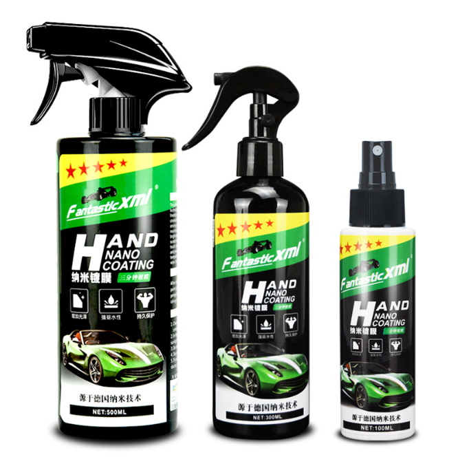 500ml 3 In 1 Car Paint Repair Ceramic Coating Spray Quick Nano-coating Spray  Wax Automotive Hydrophobic Polish Paint Cleaner - AliExpress