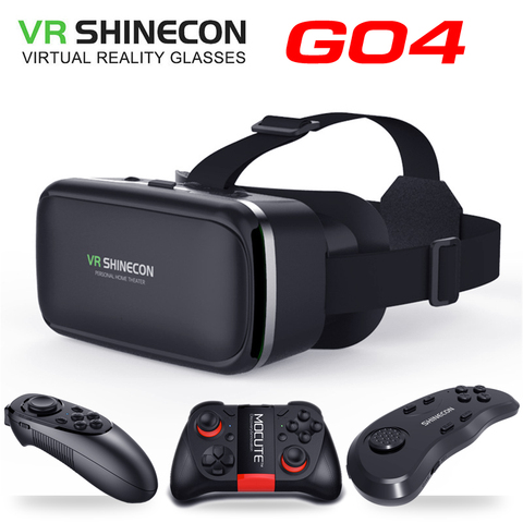 Original VR shinecon SC-G04 Standard edition and 3D VR game virtual reality 3D VR glasses helmets Optional controller ► Photo 1/6