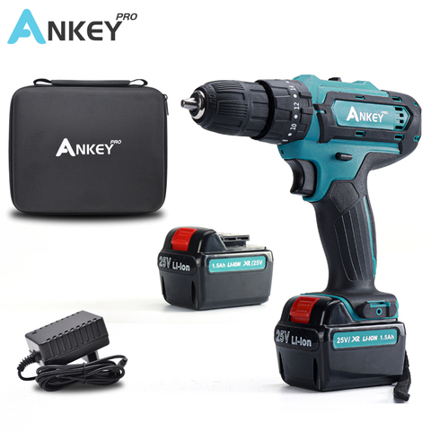 25V Electric Drill 3 Model Screwdriver Cordless Drill Hammer Power Tools Battery Charging Impact Mini Hand Drill 18+3 Settings ► Photo 1/6