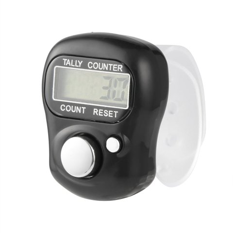 Portable Mini 5-Digit LCD Electronic Screen Digital Universal Hand Held Finger Ring Tally Counter for Outdoor Sports ► Photo 1/6