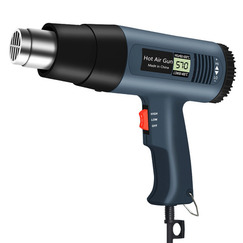 Multi-functional Heat Gun Thermoregulator for Shrink Wrapping