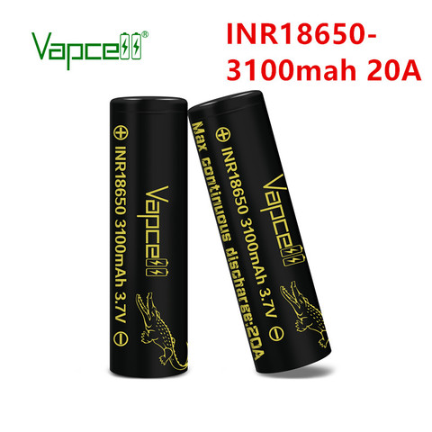 Free shipping Vapcell INR 18650 3100mAh 20A rewrap VTC6 3.7v li ion rechargeable 18650 battery for high power tools/Flashlight ► Photo 1/1