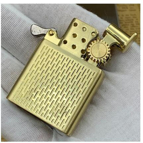 Zorro kerosene lighters inner insert parts GAS/OIL. Grinding wheel. Brass and White Steel . OUTSIDE SHELL ► Photo 1/2