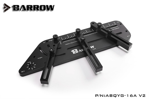 Barrow ABQYG-16A V2, Multi-angle Acrylic / PMMA / PETG Rigid hard tube bend shape computer water cooling. ► Photo 1/4