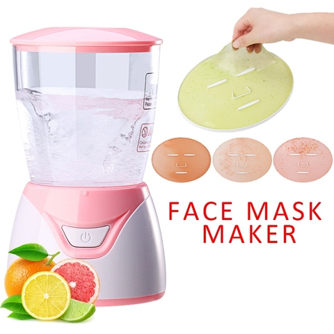 2022 DIY Fruit Face Mask Maker Vegetable Natural Collagen Maker Machine Personal Safe Health Skin Care Spa Home Use Belleza ► Photo 1/6