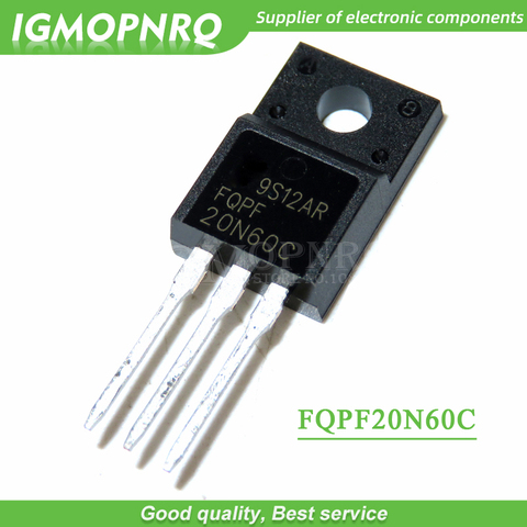 10PCS 20N60 FQPF20N60C FQPF20N60 600V 20A TO-220F LCD  FET new original ► Photo 1/1