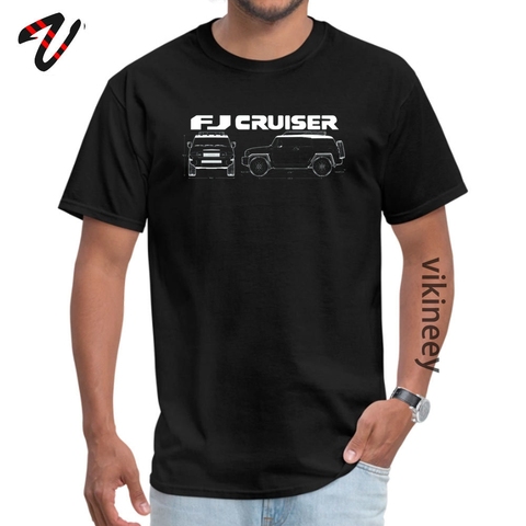 Casual Fj Cruiser Round Neck Top T-shirts Summer Autumn Tops Tees Physics Sleeve for Students 2022 New Valencia Normal T Shirt ► Photo 1/6