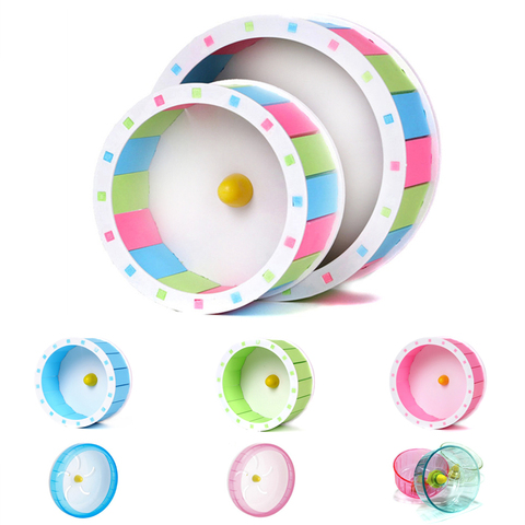 Running Wheel For Pet Hamster Running Disc Toy Silent Rotatory Wheel Pet Sports Wheel Toys Cage And Acrylic Villa Accessories ► Photo 1/6