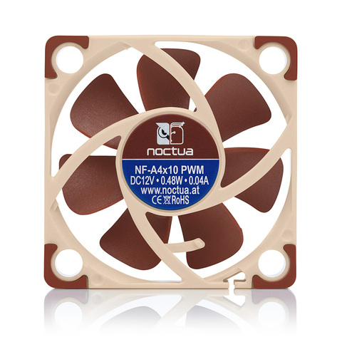 Noctua NF-A4x10 FLX 40mm 12v 5v Cooling fan 3pin 4pin PWM quiet Radiator For Computer Case Cooling CPU cooler fan Replace ► Photo 1/6