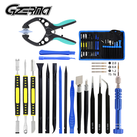 18 PCS Pry Opening Screen Repair Tool Screwdriver Mobile Tools Repair Kit For Iphone Repair Tool Kit For Samsung S6 Edge S7 Edge ► Photo 1/6