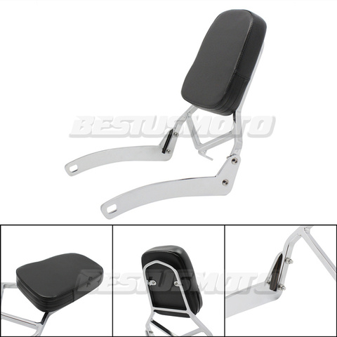 Motorcycle Backrest Sissy Bar For Yamaha Virago 125 250 XV125 XV250 1989-2011 2001 2002 2003 2004 2005 2006 2007 2008 2009 2010 ► Photo 1/6