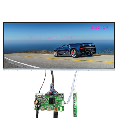 LM290WW1 LM290WW2 LM290WW3 LED display screen Borderless with DP HDMI LVDS controlelr board For Diy Desktop Monitor 21:9 ► Photo 1/1