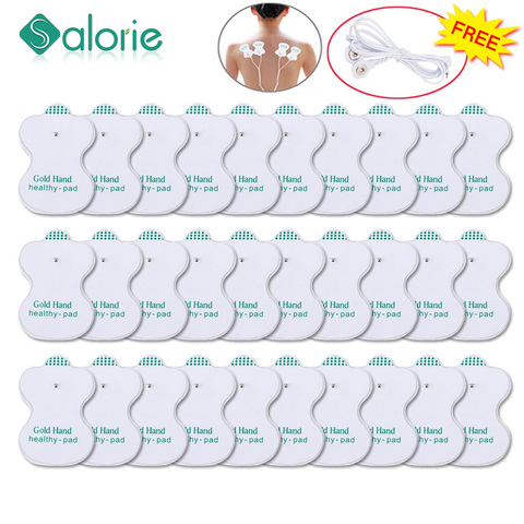 10PCS Massage Electrode Healthy Pads for Digital TENS Therapy Machine Electronic Cervical Vertebra Physiotherapy For Back Neck ► Photo 1/6