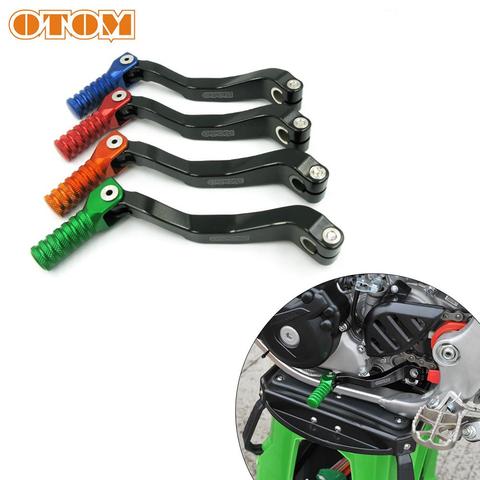 OTOM Motorcycle Folding CNC Aluminum Gear Shift Lever For ZONGSHEN NC 250CC KAYO T2 T4 ATV Dirt Bike Motocross NC250 Gear Lever ► Photo 1/6