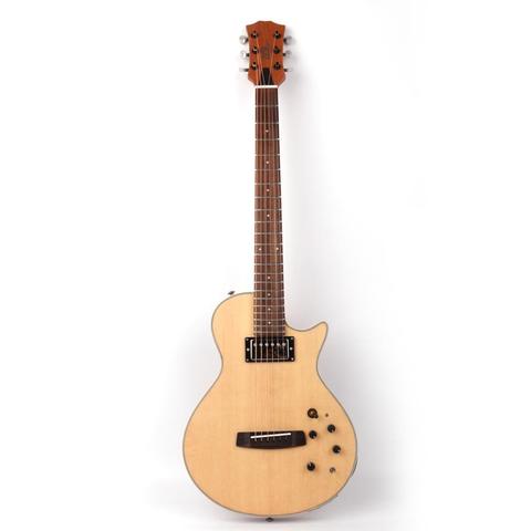Acoustic electric silent guitar portable built in effect reverb delay inside spruce top free shipping ► Photo 1/6
