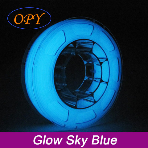 Glow In Dark Luminance Print Filament 3D Printer Plastic 10M 100G Sample Red Green Sky Blue Purple ► Photo 1/6