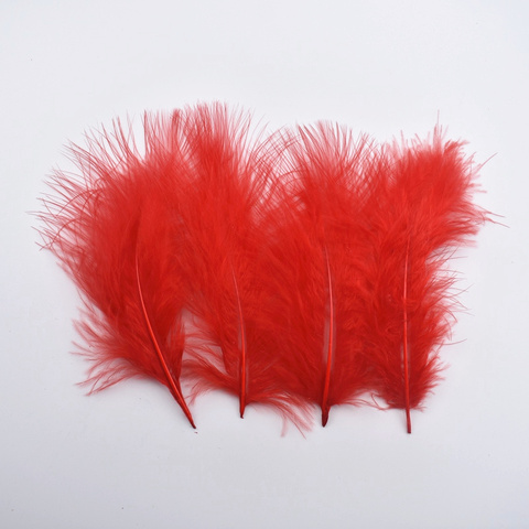 Turkey Marabou Feathers Pheasant Feathers for Clothes White Feathers for Jewelry Making Home Decoration Plume Decoration Feather ► Photo 1/6