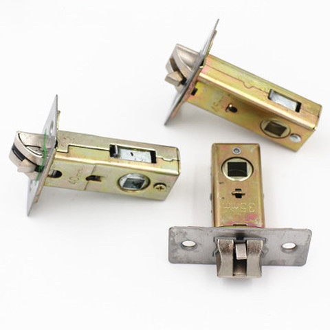 Bathroom Lock Fittings Indoor Lock Body Universal Door Lock Tongs Zinc Alloy Lock Core Parts Lock Fittings ► Photo 1/6