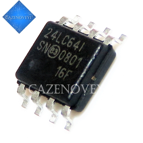 5pcs/lot PIC24LC64-I/SN 24LC64 24LC64I SOP-8 In Stock ► Photo 1/1