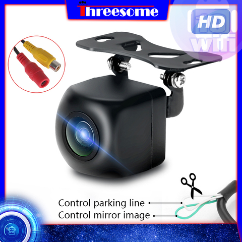 Rear View 1080P Camera Waterproof Night Vision 12V Reverse Cam Universal IP68 Backup Camera for Head Unit Audio Car Monitor ► Photo 1/6