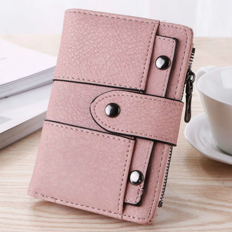 Women Girl Wallets Card Holder Wallet Purse Slim Small Wallet Handbag PU Leather 