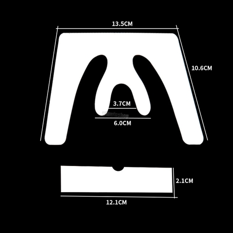 Autoclavable Dental Occlusal Maxillary Casting Jaw Fox Plane 1Set ► Photo 1/5