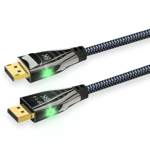 Buy Online Displayport 1 4 Cable Nylon Braided 8k Dp To Dp Cable 8k 60hz 4k 144hz 1080p 240hz Hbr3 32 4gbps Hdcp 2 2 Hdr For Lenovo Dell Hp Alitools