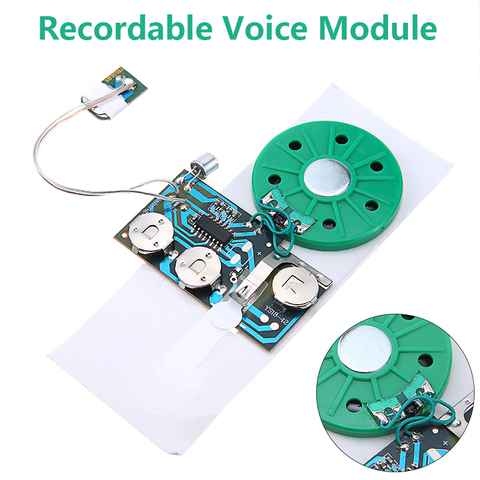 1Piece Recordable Voice Module for DIY Homemade Greeting Cards Gift Boxes Invitations Music Sound Talk Chip Musical Tool ► Photo 1/6