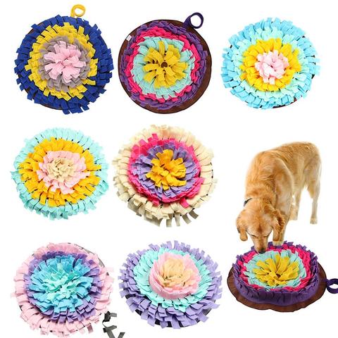 Dogs Snuffle Mat Pet Leak Food Anti Choking Mat Cat Dog Training Blanket Nose Work Toy Pet Slowing Feeding Intelligence Mat ► Photo 1/6