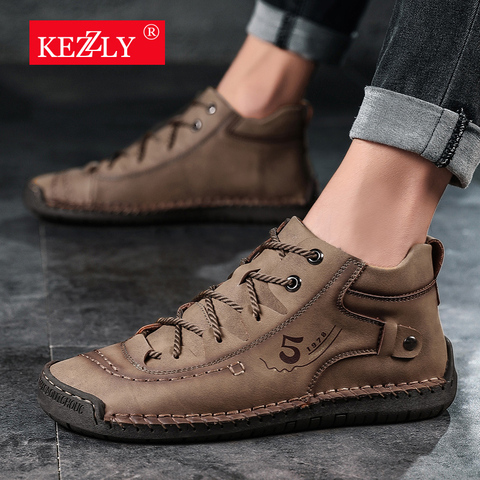 Men's boots big yards  shoes Microfiber men's shoes ► Photo 1/6