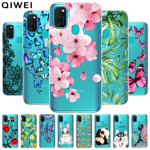 Buy Online Clear Soft Tpu Case For Samsung Galaxy M21 Funda 1s Cute Transparent Silicon Phone Back Cover Cases For Samsung M21 M 21 Alitools