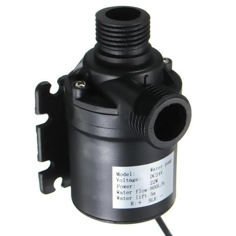 800L/H 5m DC 12V 24V Solar Brushless Motor Water Circulation Water Pump Submersibles Water Pumps ► Photo 1/5