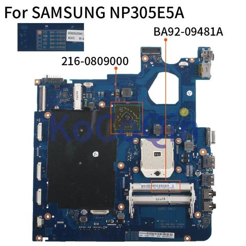 KoCoQin Laptop Motherboard For SAMSUNG NP305E5A NP300E5Z AMD 216-0809000 Mainboard BA92-09481A BA41-01843A DDR3 ► Photo 1/6