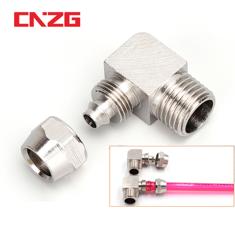 PL 4-M5 M6 Pneumatic Fitting Quick Fast For Air Hose Connector Tube OD 4 6 8 10 12MM  Thread 1/8 1/4 3/8 1/2  perslucht Fittings ► Photo 1/6