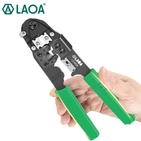 LAOA 8P Professional Network Pliers SK5 Blade Wire Cutter Networking Cable Crimping Tool ► Photo 1/6