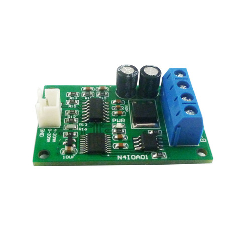 DC 12V DAC Module RS485 to 4-20MA/0-20MA Current Signal Generator PWM to Current Analog Converter Modbus RTU Module ► Photo 1/6