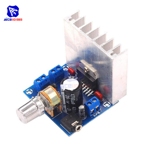 diymore TDA7377 35W+35W Stereo Audio Amplifier Board 2.0 Dual Channel Amplifier Module DC 12V ► Photo 1/6