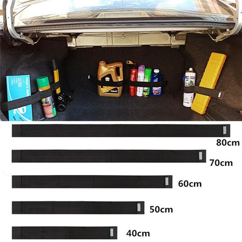 Car Trunk Storage Fixed  Belt Auto Interior Firm Nylon Tape Loop Strap Car Accessories 40cm 50cm 60cm 70cm 80cm ► Photo 1/6