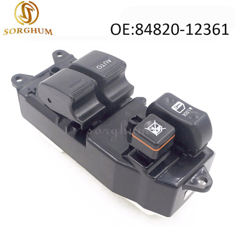 84820-12361 8482012361 Electric Power Window Switch For Toyota Corolla AE111 CDE110 CE110 EE111 WZE110 ► Photo 1/1