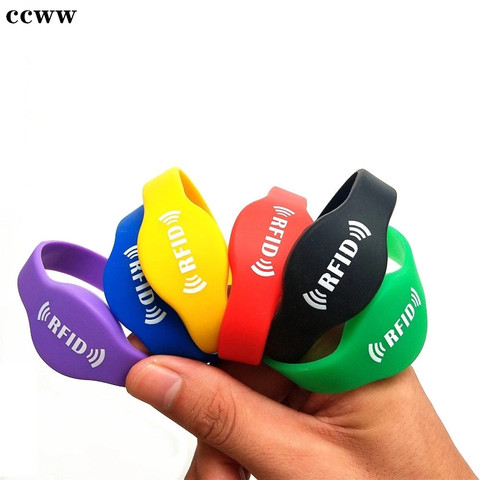 125KHz EM4305 RFID Tag Waterproof Wristband Bracelet Rewritable ID Access Control Card Swimming Pool/Sauna Room/Storage Cabinet ► Photo 1/1